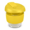 Yellow 250mL Borosilicate Glass Cups